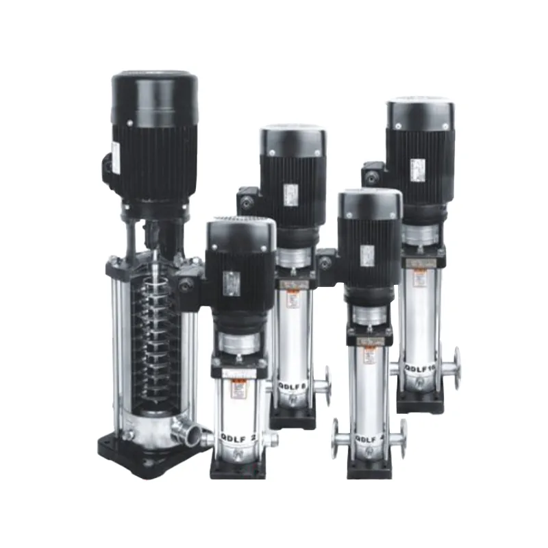 QDLF Agua de enfriamiento eficiente Bomba centrífuga horizontal de múltiples etapas para HVAC