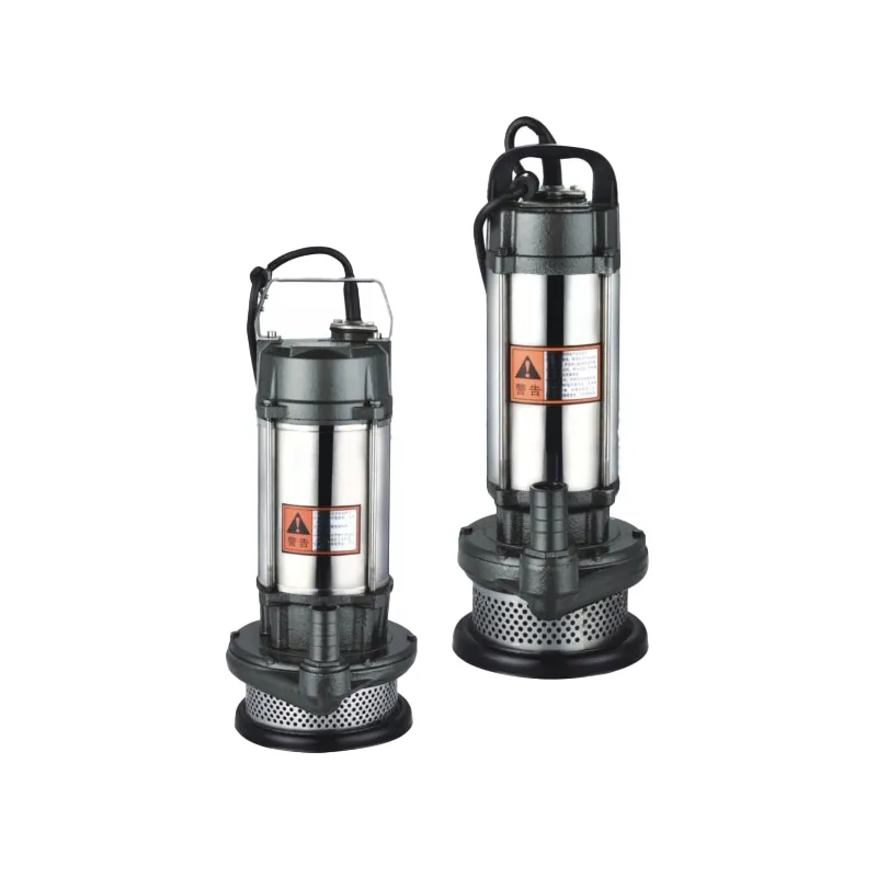 Bomba sumergible de acero inoxidable QDX/B para edificio y drenaje industrial