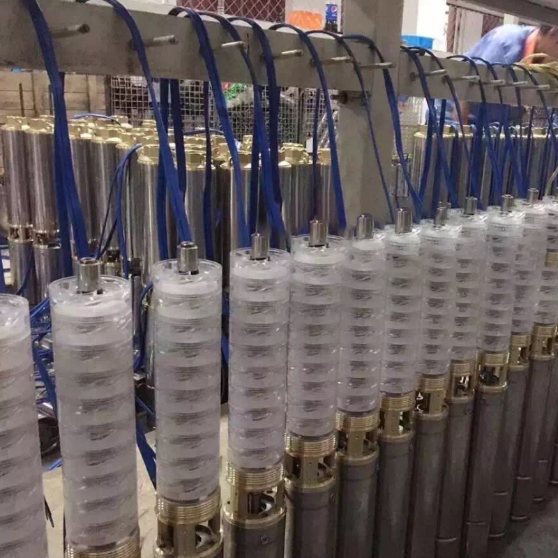 Bomba de pozo profundo de servicio pesado para necesidades de agua resistente